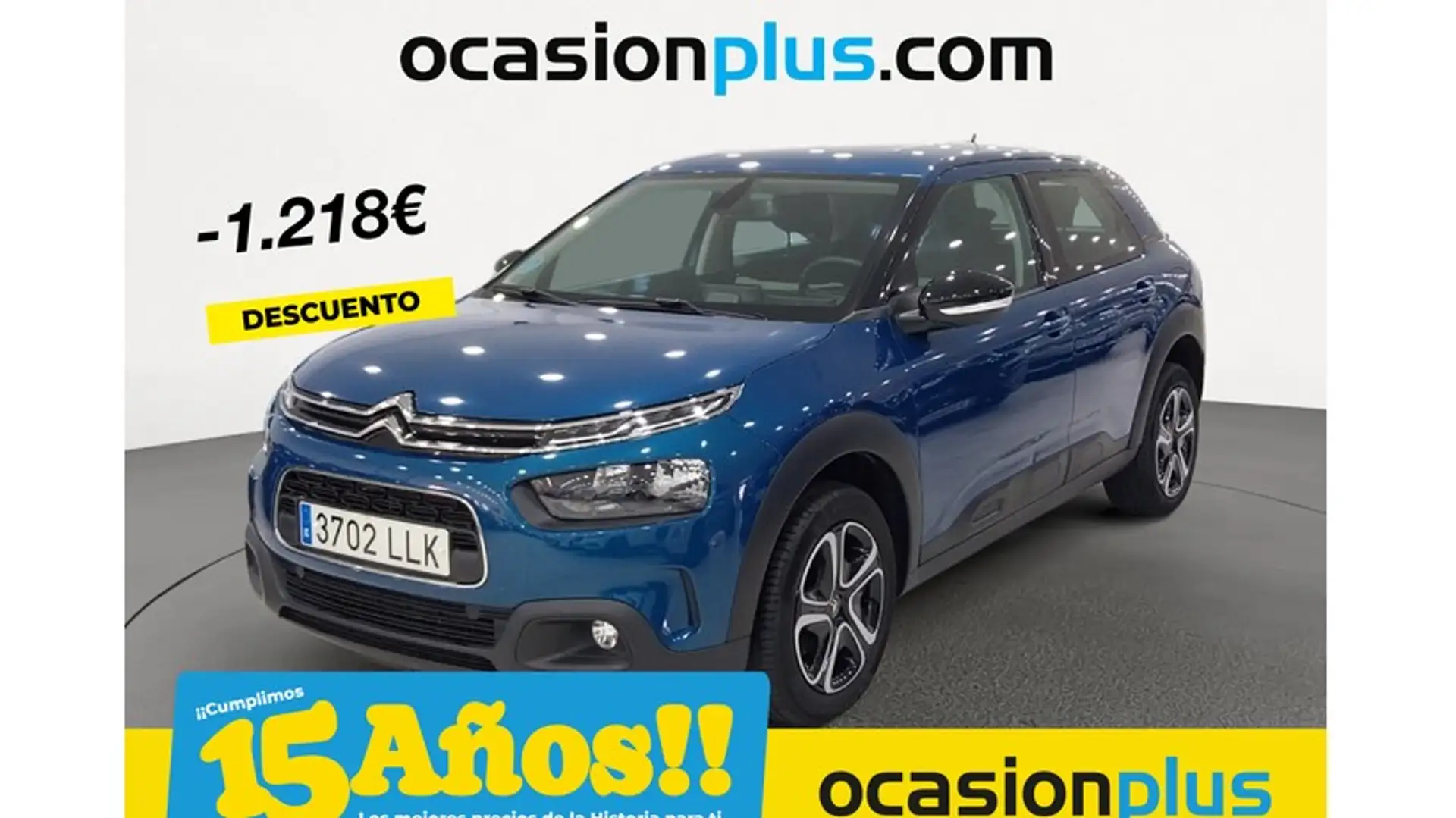 Citroen C4 Cactus 1.2 PureTech S&S Feel 110 Blauw - 1