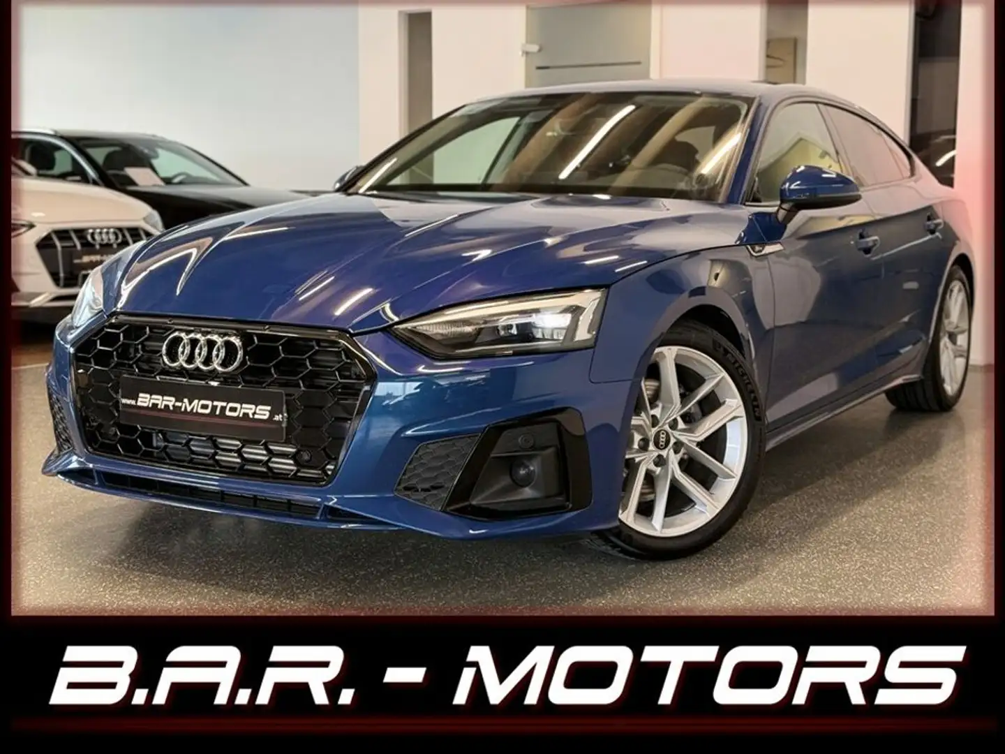 Audi A5 35 TFSI S-LINE*OPTIK*LED*VIRTUAL*LANE*ACC*PDC* Blau - 1