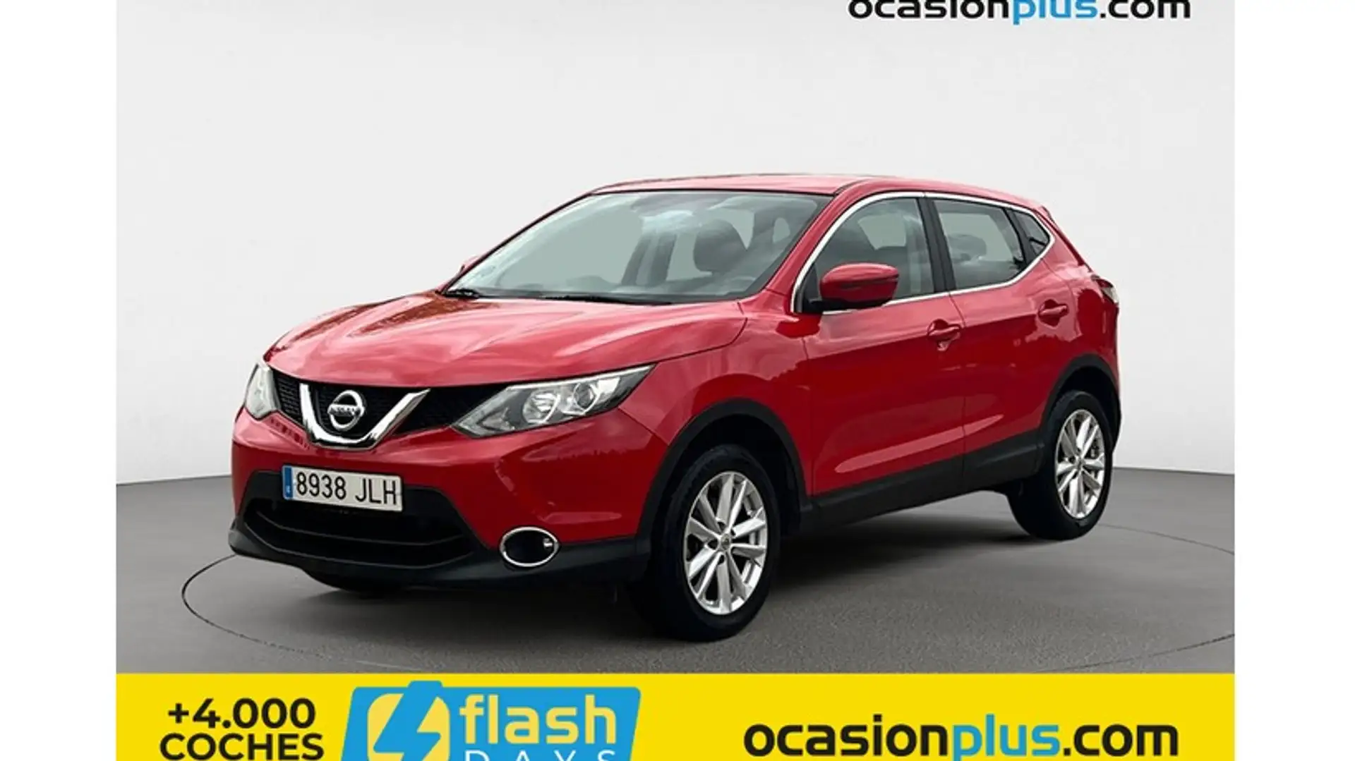 Nissan Qashqai 1.2 DIG-T Acenta 4x2 Rood - 1