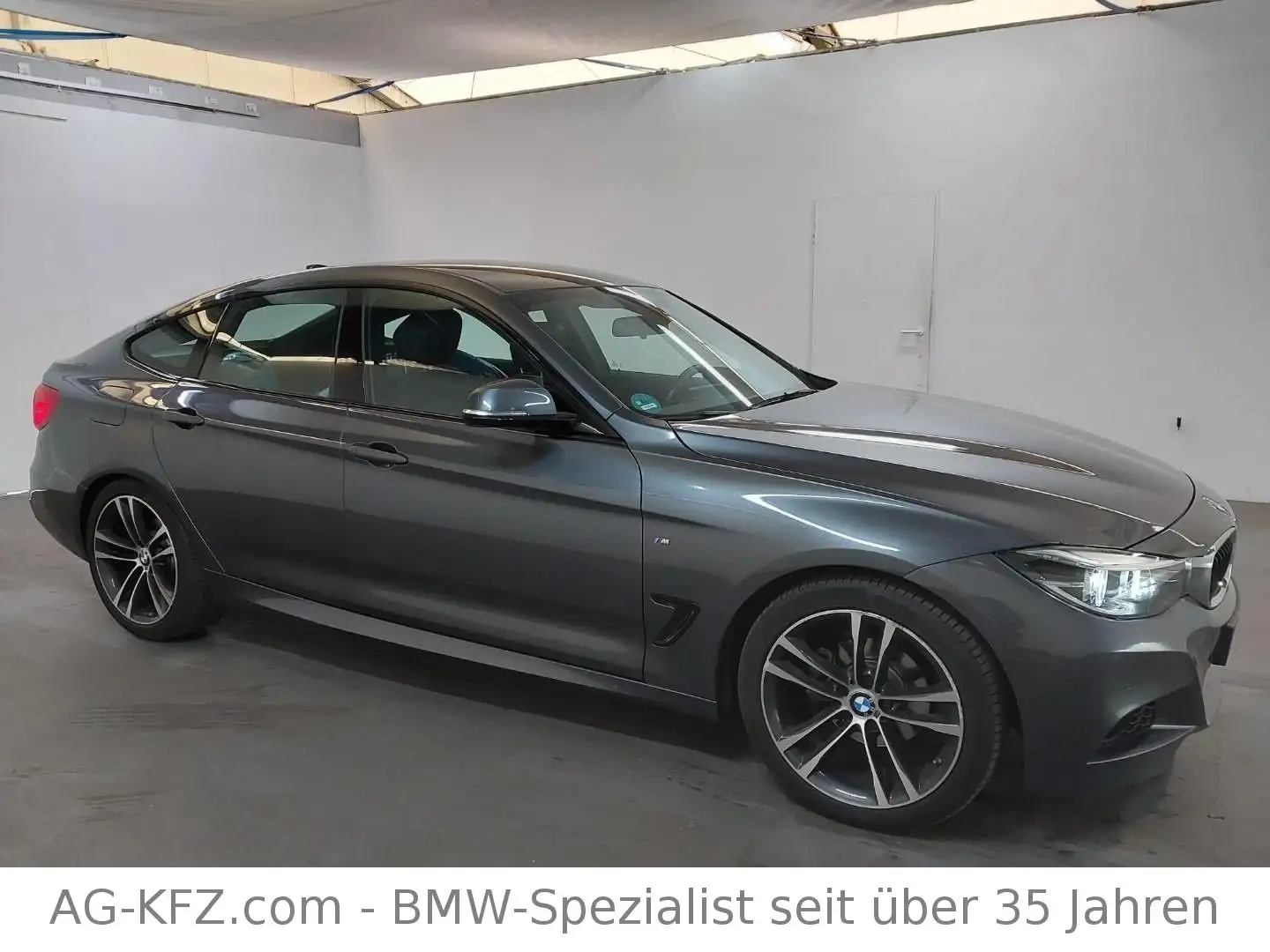 BMW 320 320i GT M Sport Paket/1.Hand/DigTacho/Leder/CAM/ Gris - 2