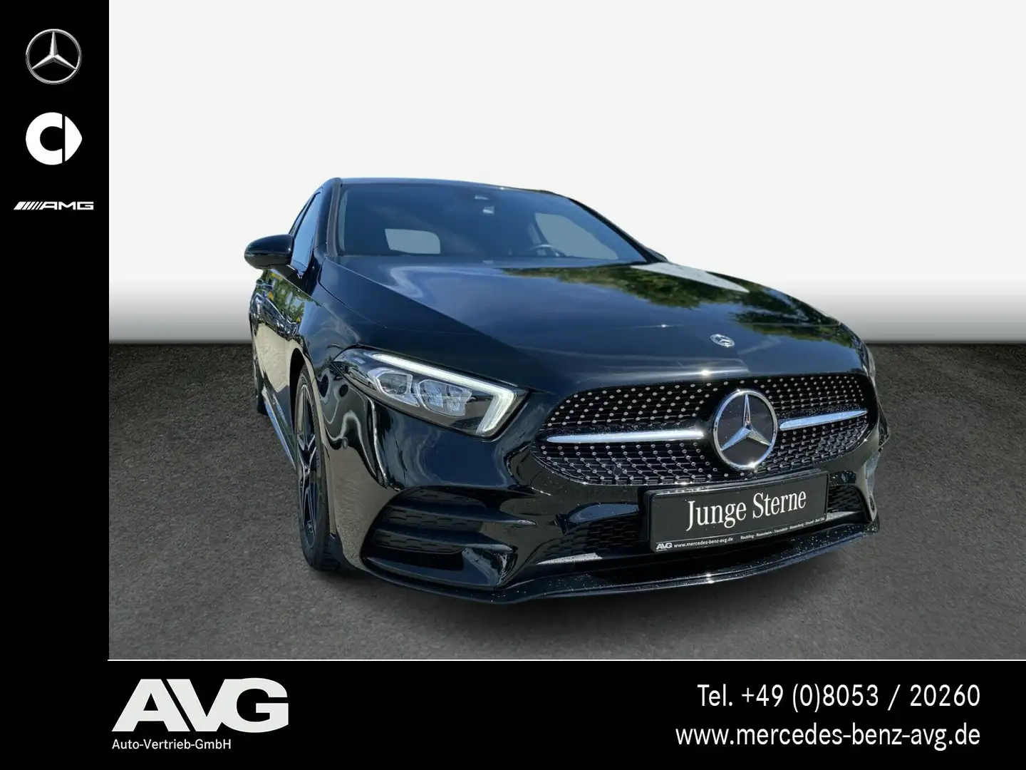 Mercedes-Benz A 200 A 200 d AMG MBUX High-End LED Park RF-Kam Night Schwarz - 2