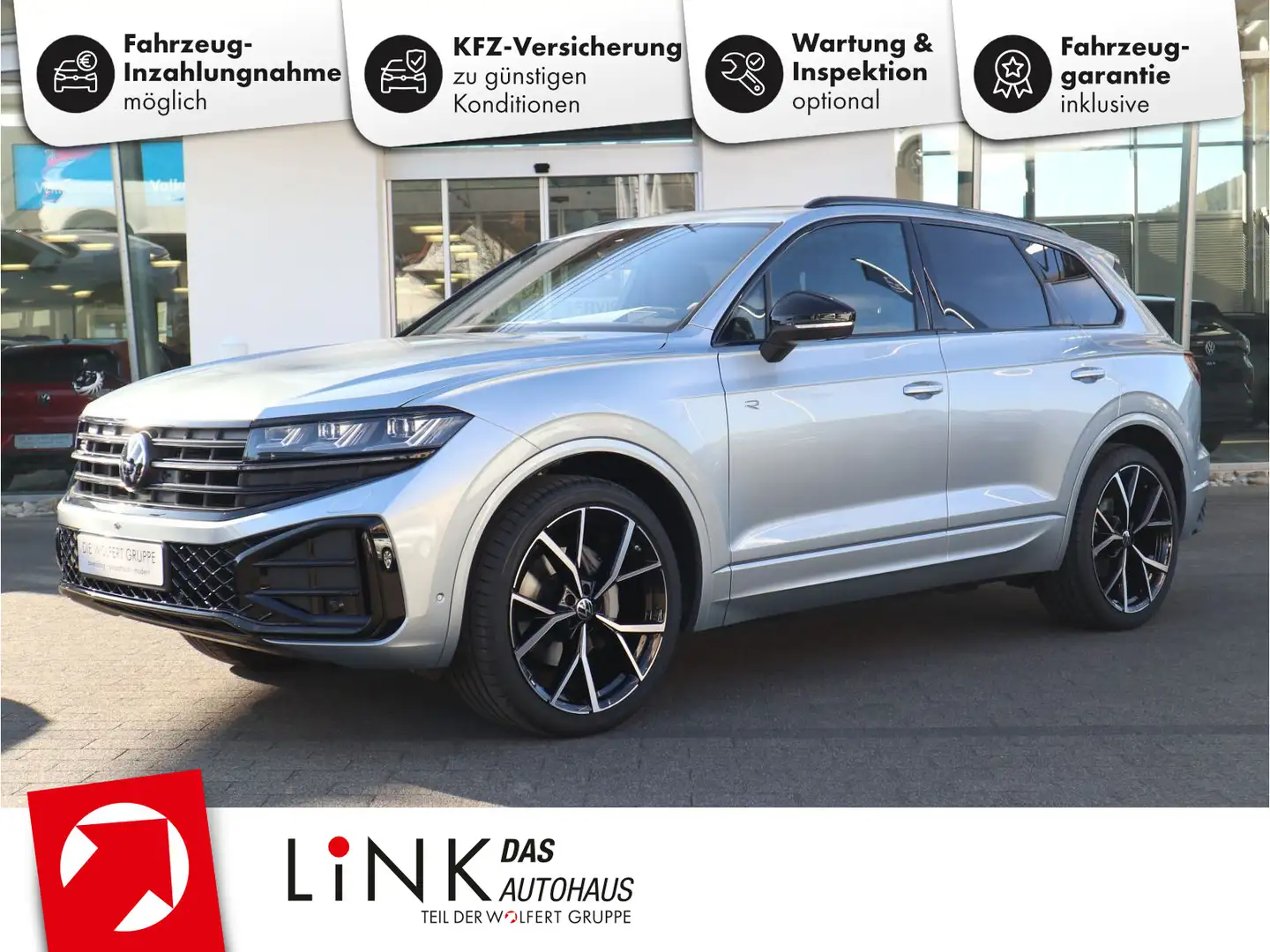Volkswagen Touareg R-Line 3,0 l V6 TDI SCR 4MOTION 210 kW ( Silber - 1