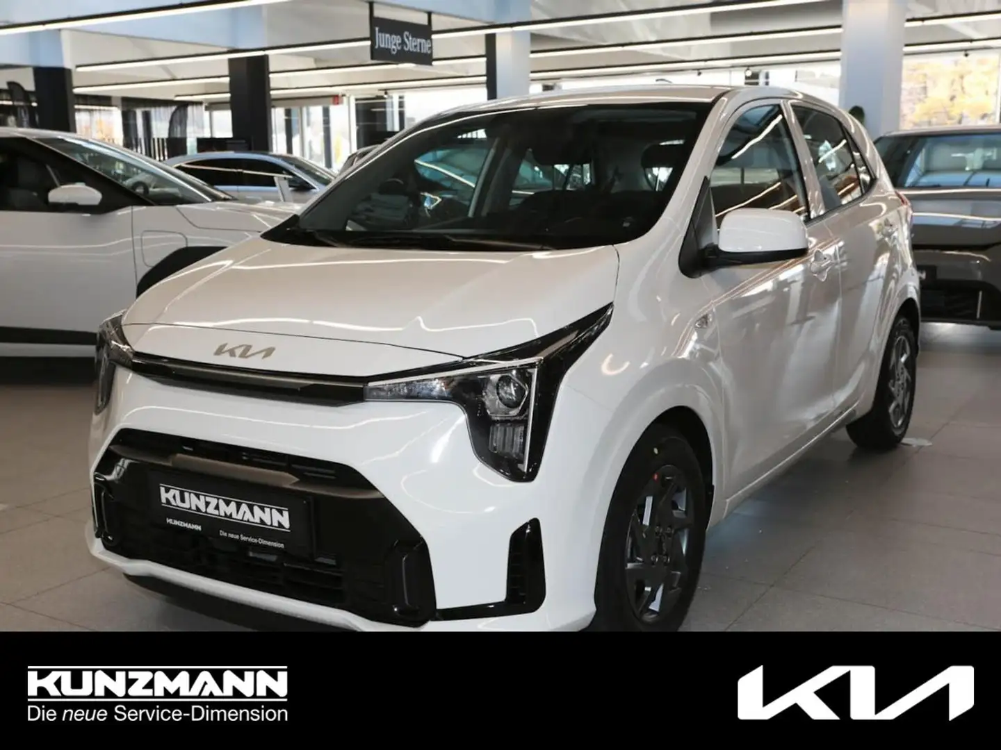 Kia Picanto 1.0 Vision Navi Kamera Lenkradhzg Weiß - 1