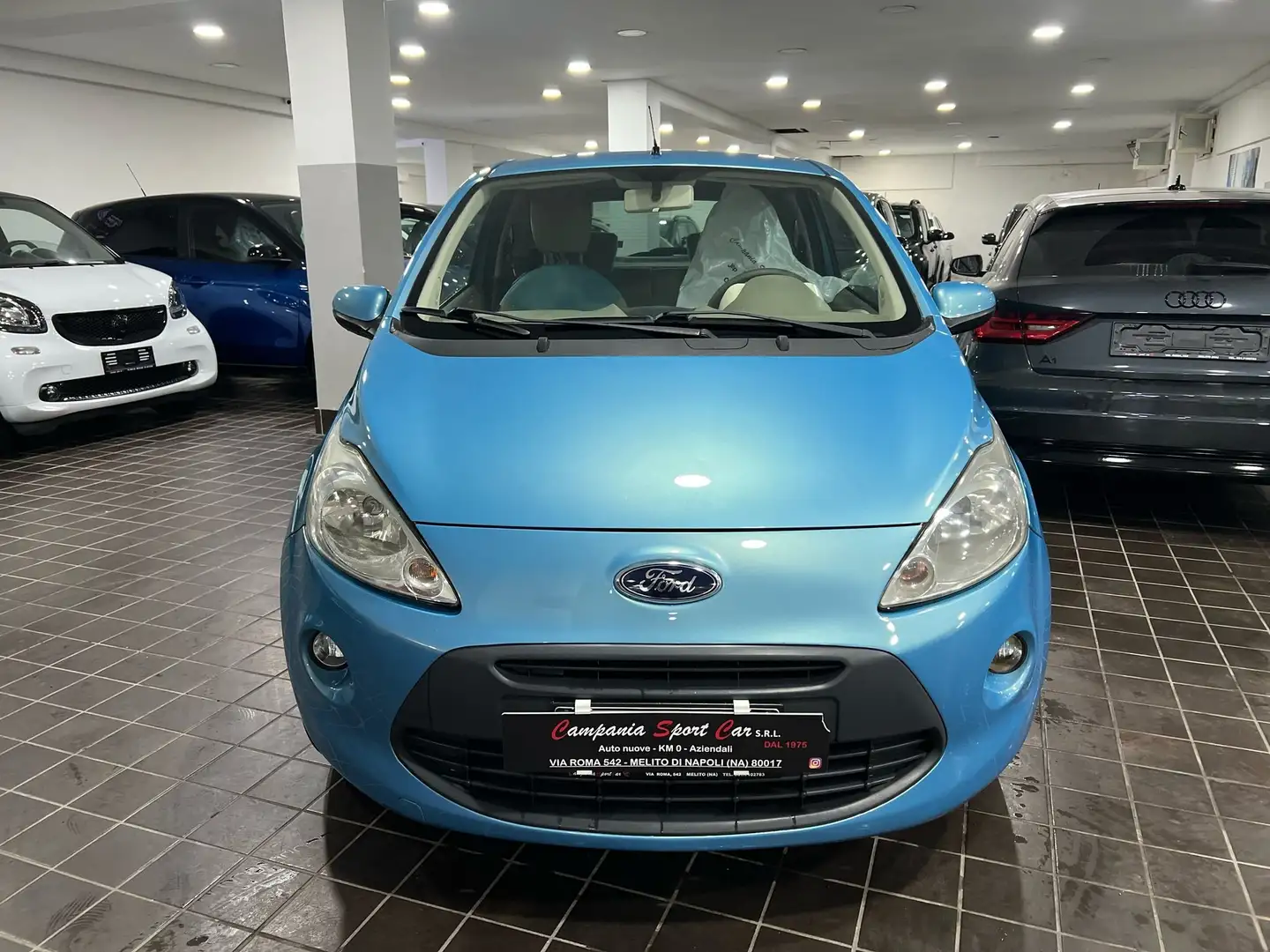 Ford Ka/Ka+ TITANIUM 1.2 BENZ 70CV - PERFETTA COME NUOVA Blauw - 2