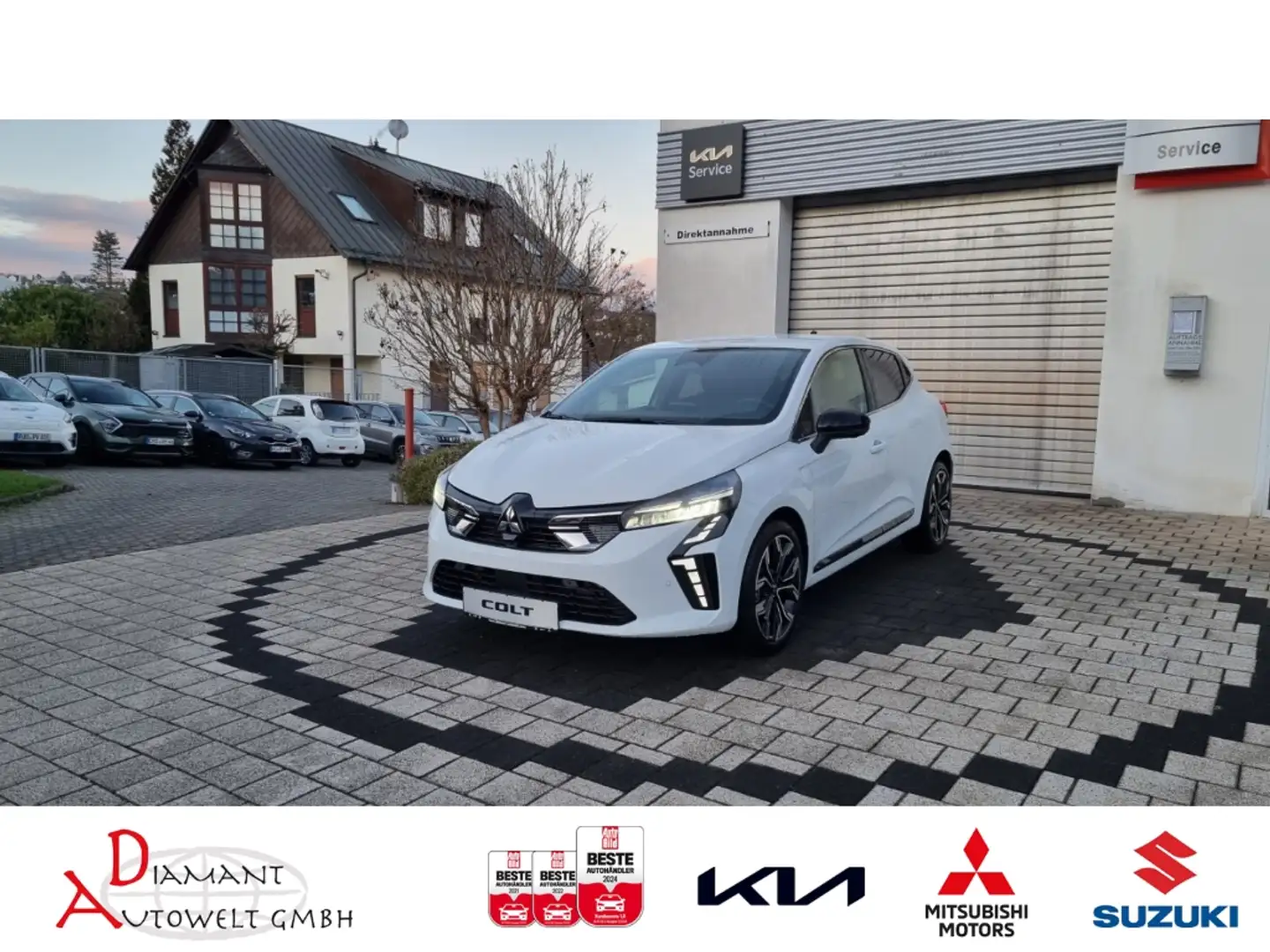 Mitsubishi Colt TOP 1.0 Turbo-Benziner 6-Gang Weiß - 1