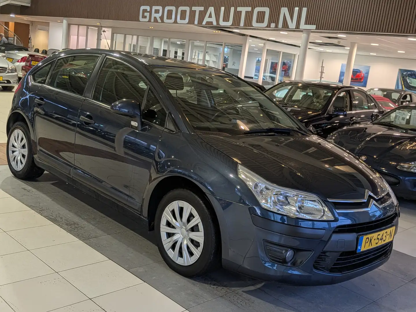 Citroen C4 1.6 VTi Prestige Airco, Cruise Control, Stuurbekra Blauw - 1