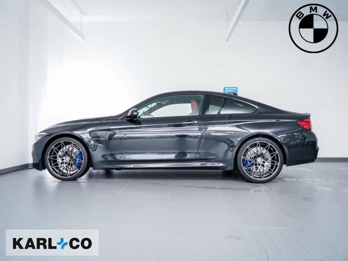 BMW M4 Coupe Competition Ad. LED HUD elektr. Sitze m.M. Schwarz - 2
