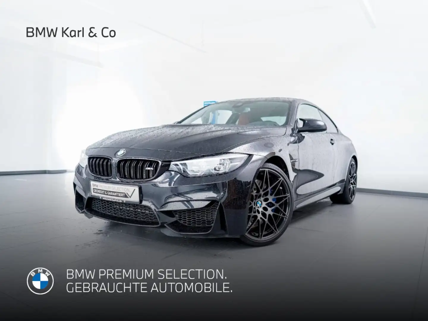 BMW M4 Coupe Competition Ad. LED HUD elektr. Sitze m.M. Zwart - 1