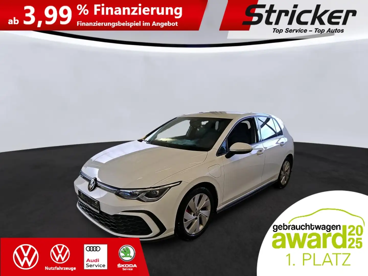 Volkswagen Golf GTE 1.4TSI DSG 237,-ohne Anzahlung Navi ACC Weiß - 1