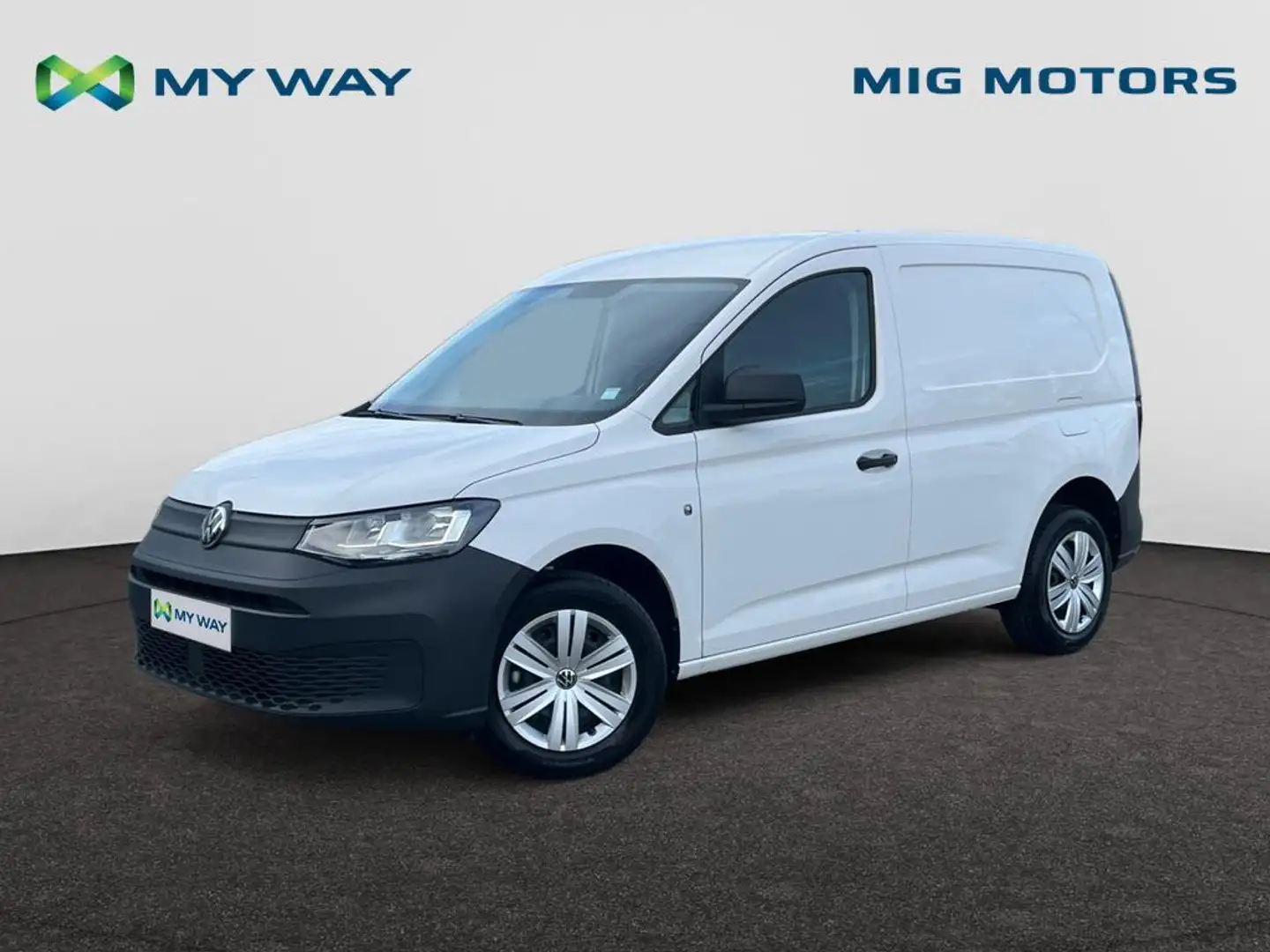 Volkswagen Caddy Caddy Cargo 1,5 l TSI (114PK) /// parkeersensoren achteraan /// Cruise Control /// Bluetooth /// Blanc - 1