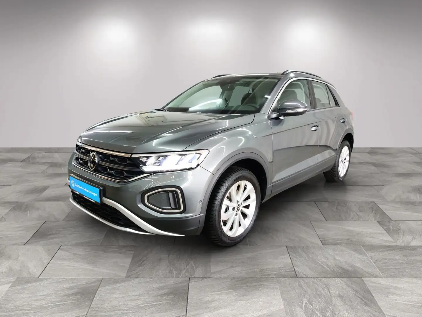 Volkswagen T-Roc Life 1.5 TSI DSG/ACC/RFK/Standhzg/02.30Gar Grau - 2