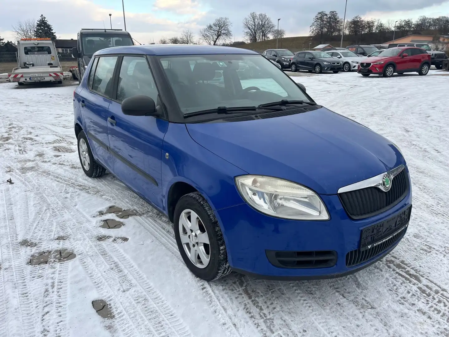 Skoda Fabia Classic 1.2 Klima Alu TÜV 09/26 Blau - 2