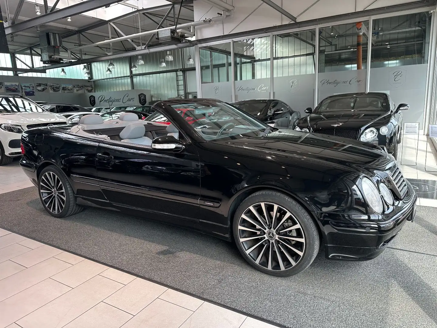 Mercedes-Benz CLK 230 K. AVANTGARDE AUTOMATIK LEDER GRAU TOP! Negru - 2