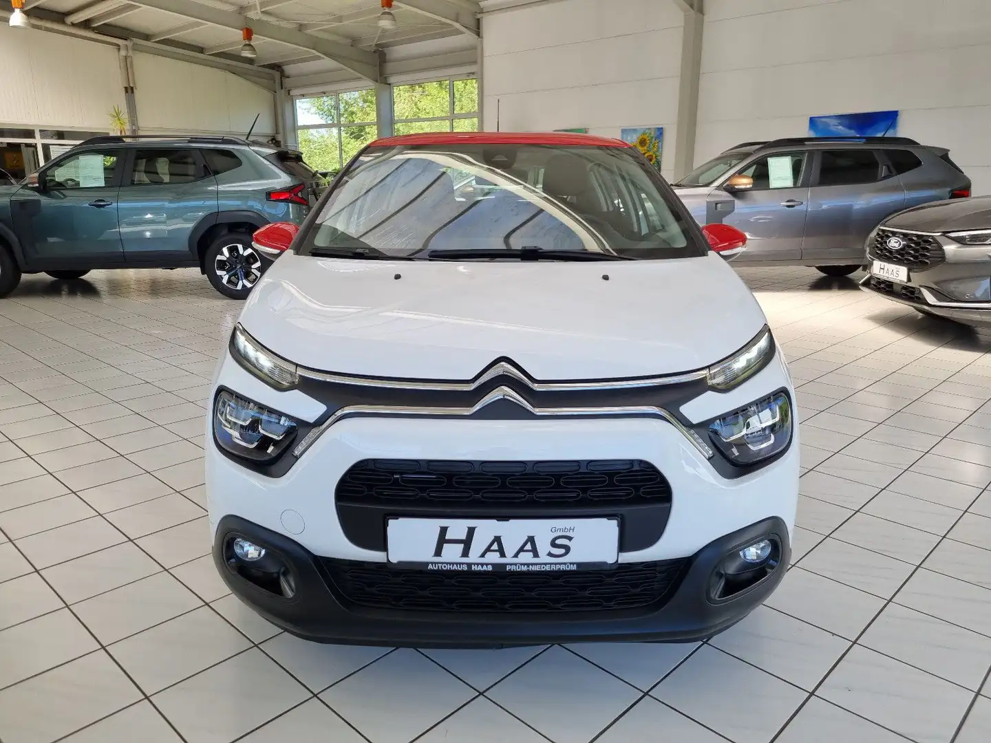 Citroen C3 PureTech 83 SHINE #Navi #Alu #Klimaauto Wit - 2