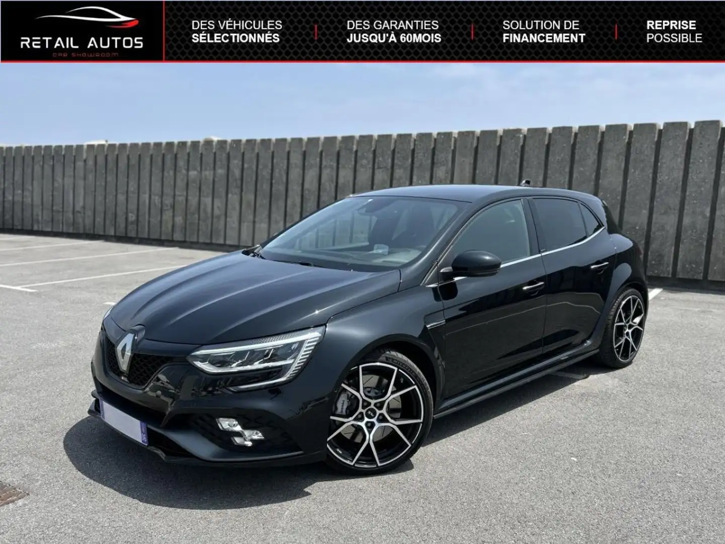 Renault Megane 1.8 T 300ch RS EDC - PHASE 2 Schwarz - 1