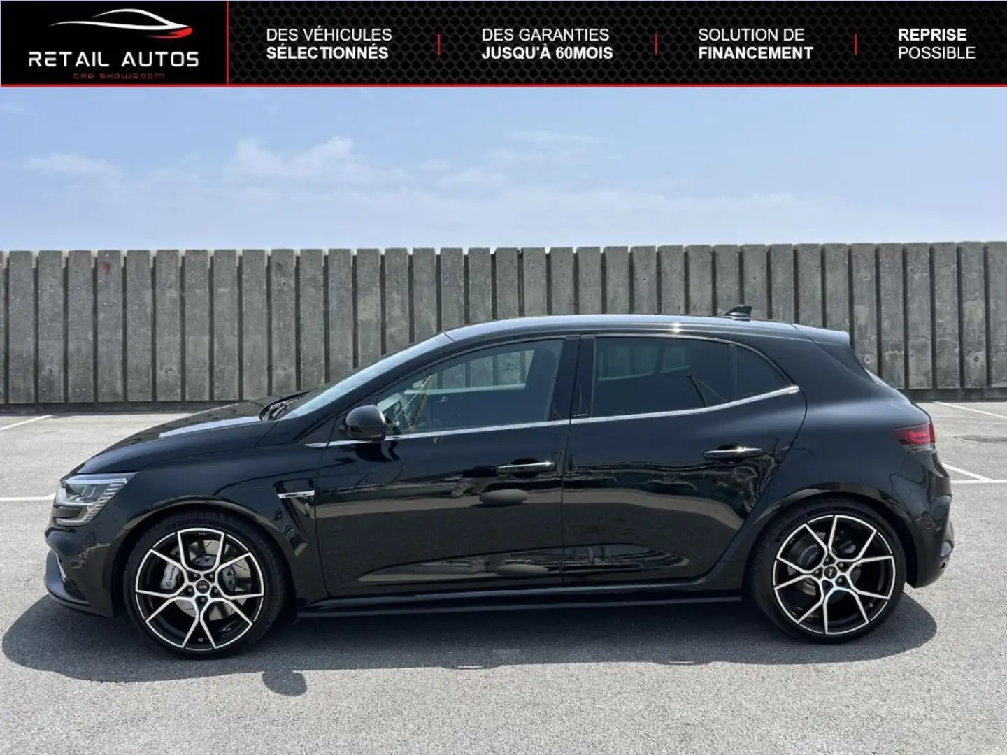 Renault Megane 1.8 T 300ch RS EDC - PHASE 2 Schwarz - 2