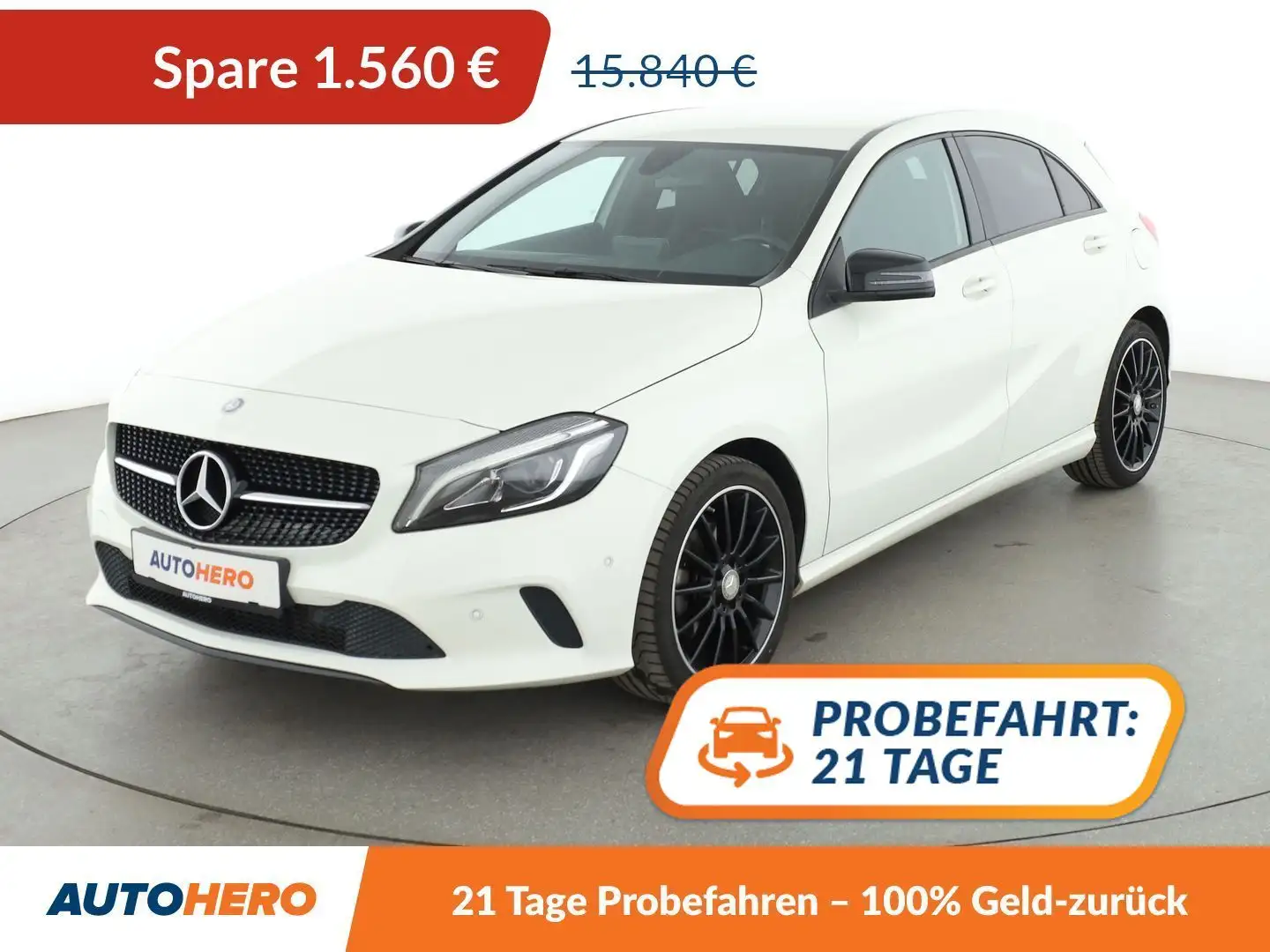 Mercedes-Benz A 160 Urban*CAM*TEMPO*SHZ*PDC* Weiß - 1