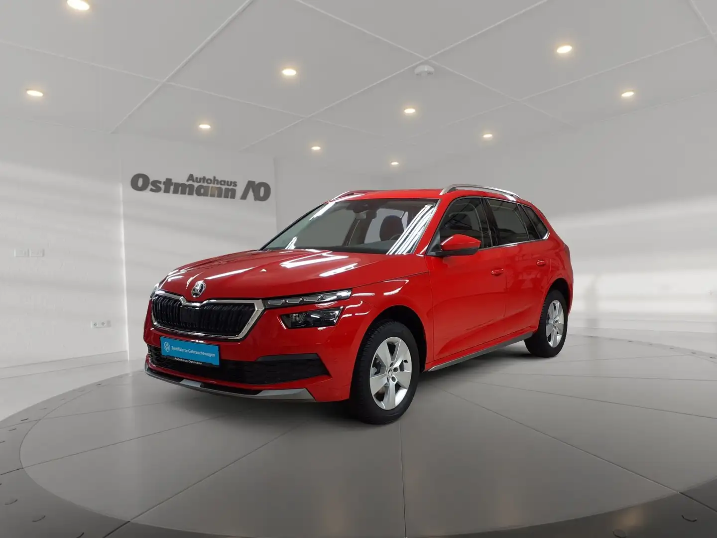 Skoda Kamiq 1.5TSI Style *LM-Felgen*Sitzh*AHK*LED* Rot - 1