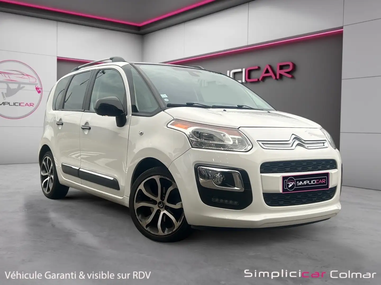 Citroen C3 Picasso Exclusive Blanc - 1