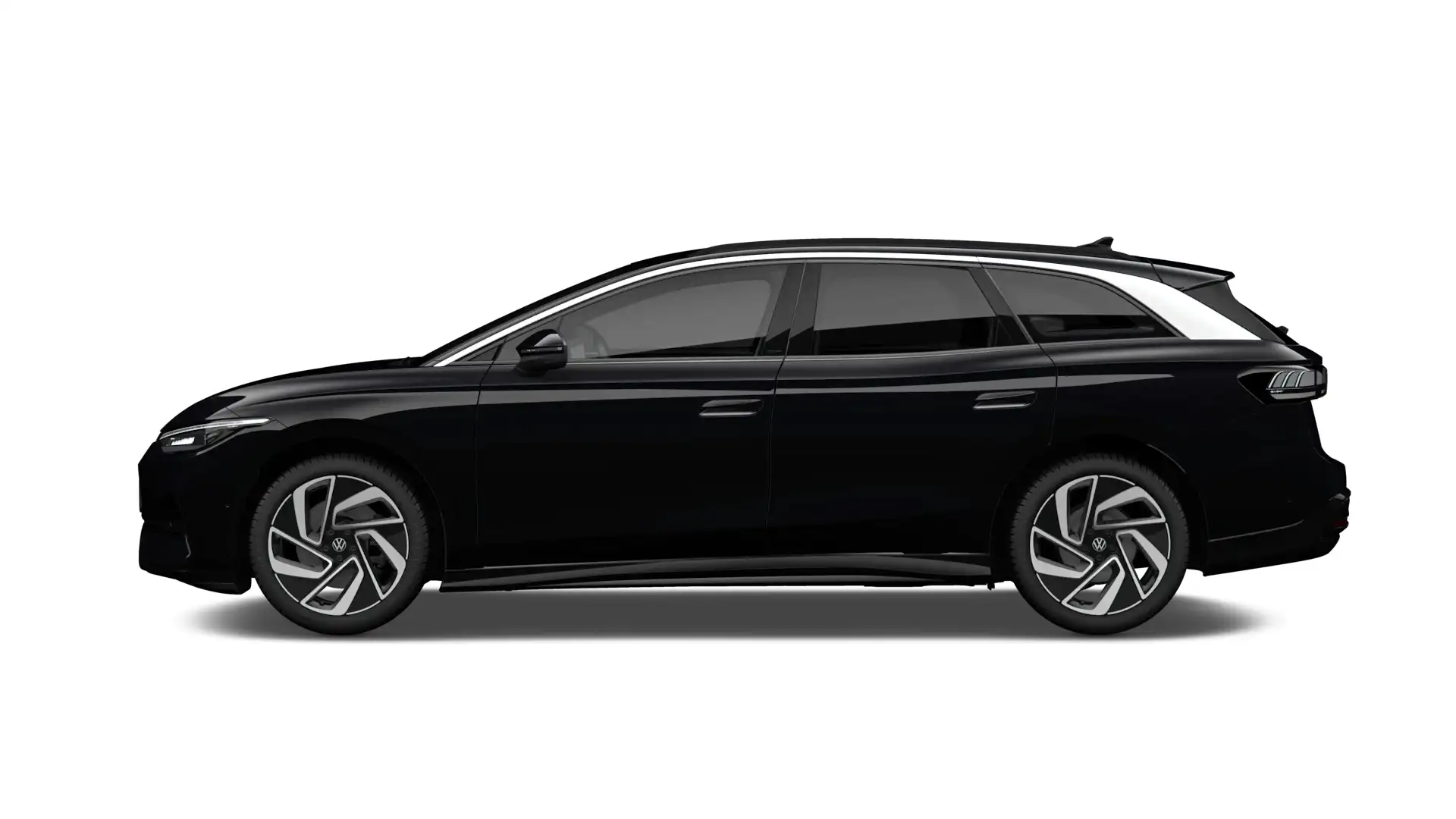 Volkswagen ID.7 Tourer 77 kWh Elektromotor 286 1AT Pro Business | Zwart - 2