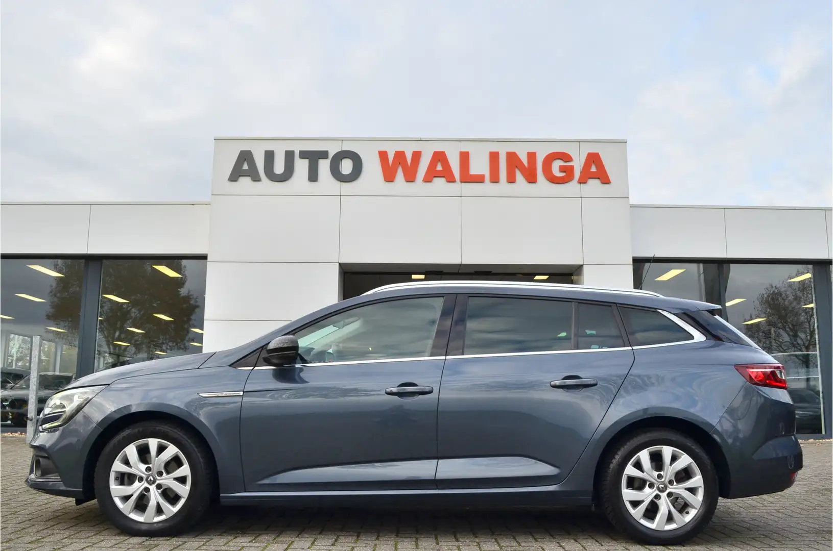 Renault Megane Estate 1.5 dCi Eco2 Limited Clima Navi Carplay Led Gris - 2