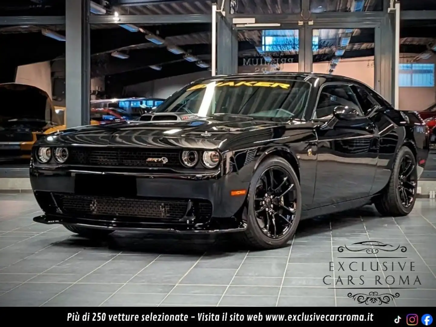 Dodge Challenger SRT 6,4 Scat Pack 392 HEMI Nero - 1