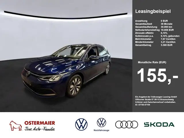 Volkswagen Golf VIII MOVE 1.5TSI 150PS ACC.NAVI+VC.LED.LKRD HZG.SH