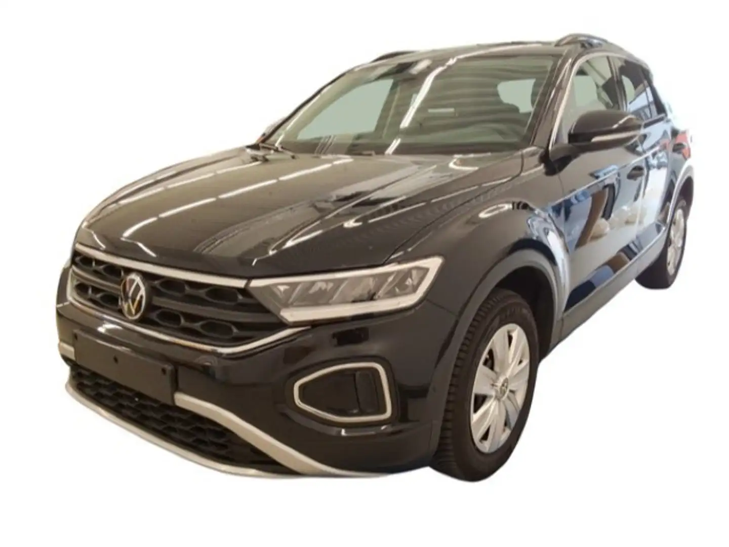 Volkswagen T-Roc 1.0 TSI Life Navi LED DAB+ FrontAssist Schwarz - 1