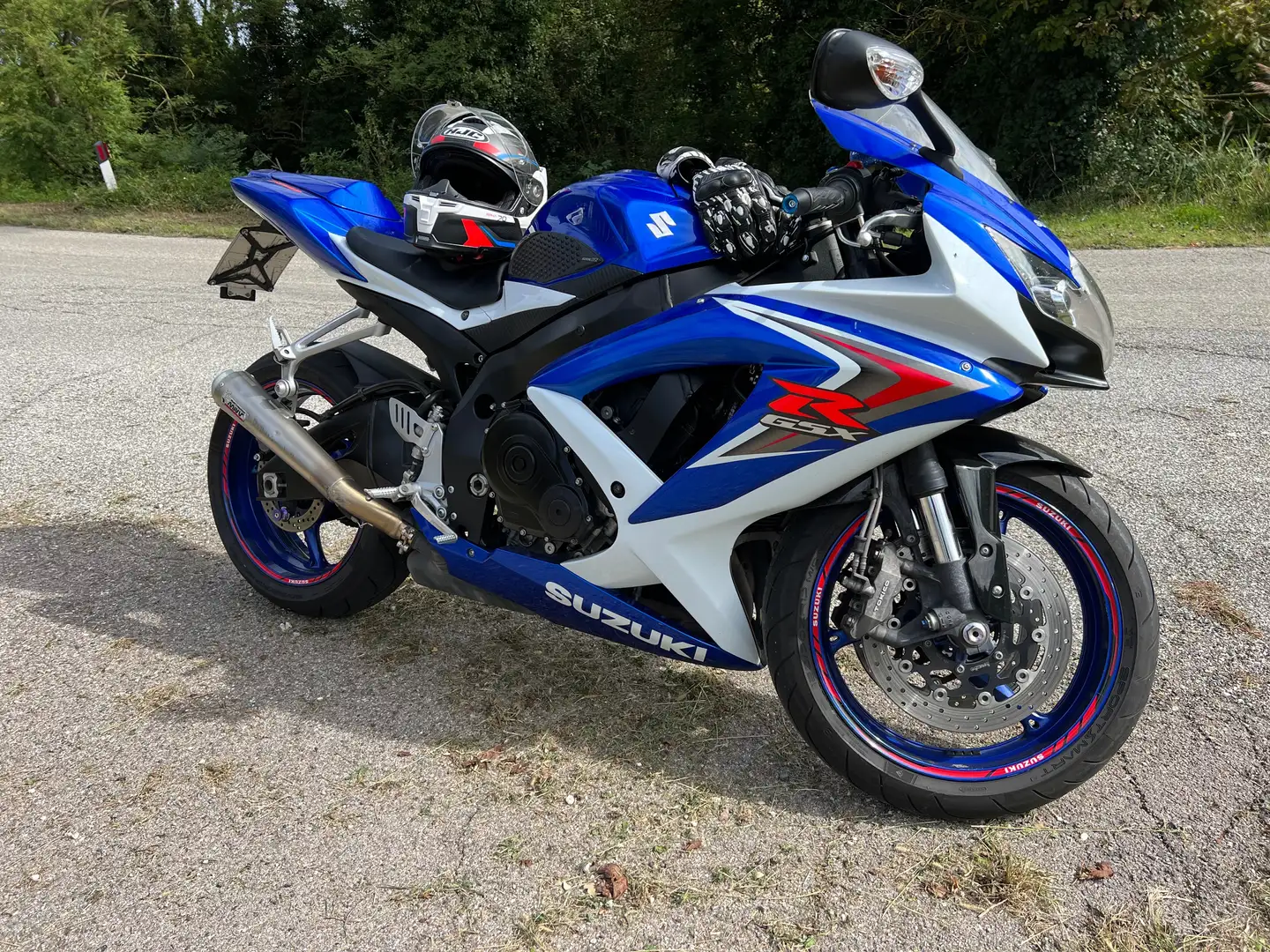 Suzuki GSX-R 750 K8 Blu/Azzurro - 1