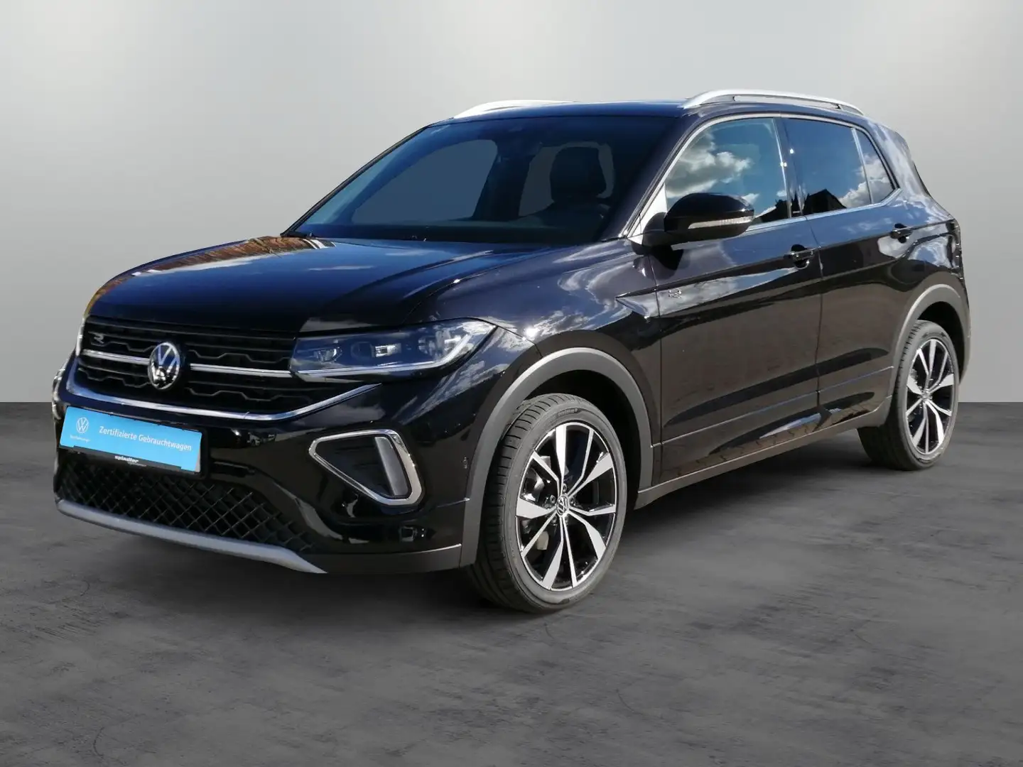 Volkswagen T-Cross R-Line 1.5TSI DSG/ Matrix, IQ.Drive, RFK Schwarz - 2
