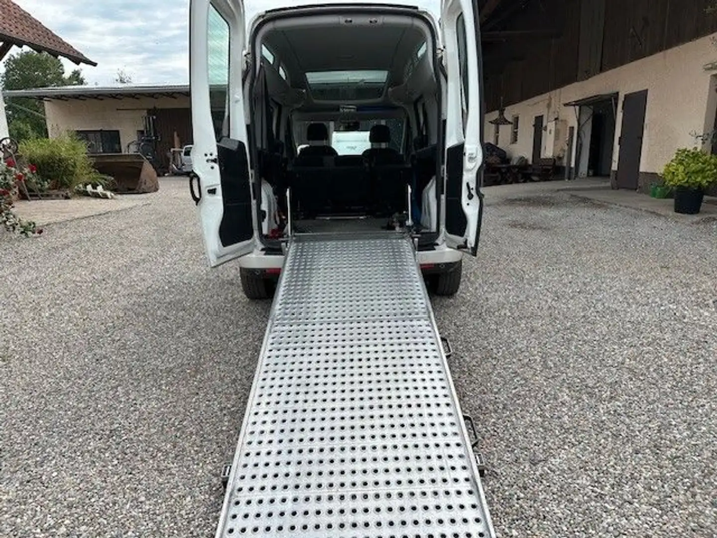 Fiat Doblo SX Maxi XL Kombi Behindertengerecht Wit - 2