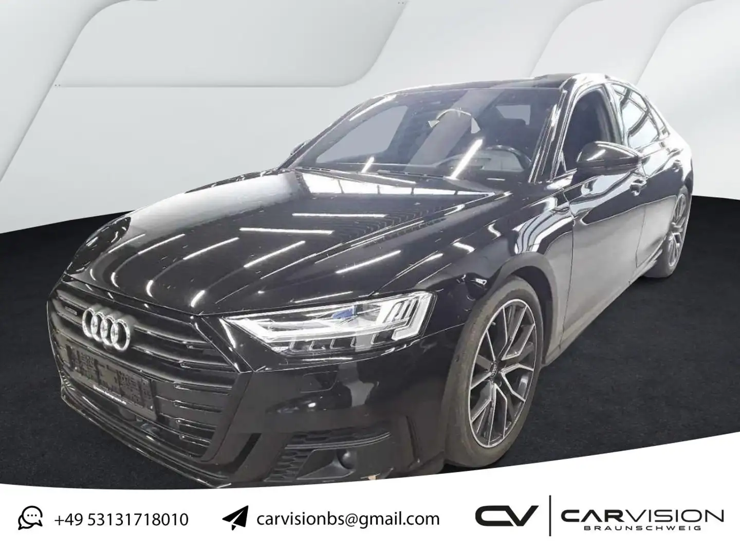 Audi A8 50 TDI *S-LINE*PANO*STDHZG*360°*B&O*SOFT* Schwarz - 1