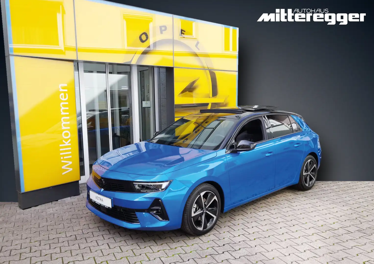 Opel Astra 1.2 Automatik GS, Schiebedach, 360° Kamera,... Bleu - 1