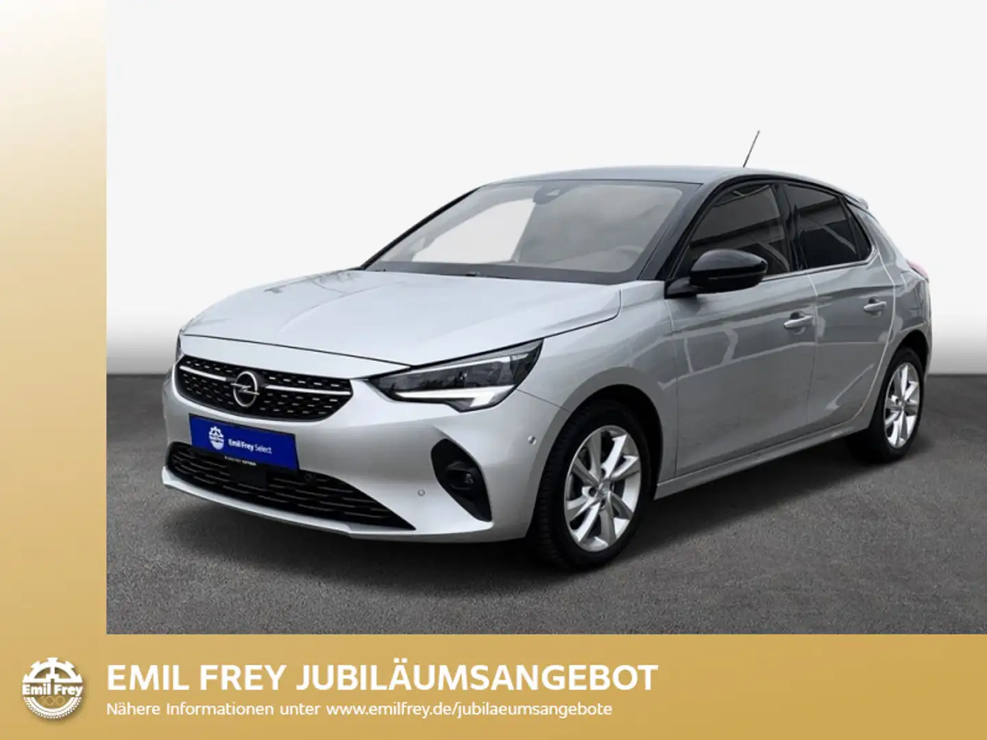 Opel Corsa 1.2 Automatik Elegance Sitzhzg. Klimaautoma Silber - 1