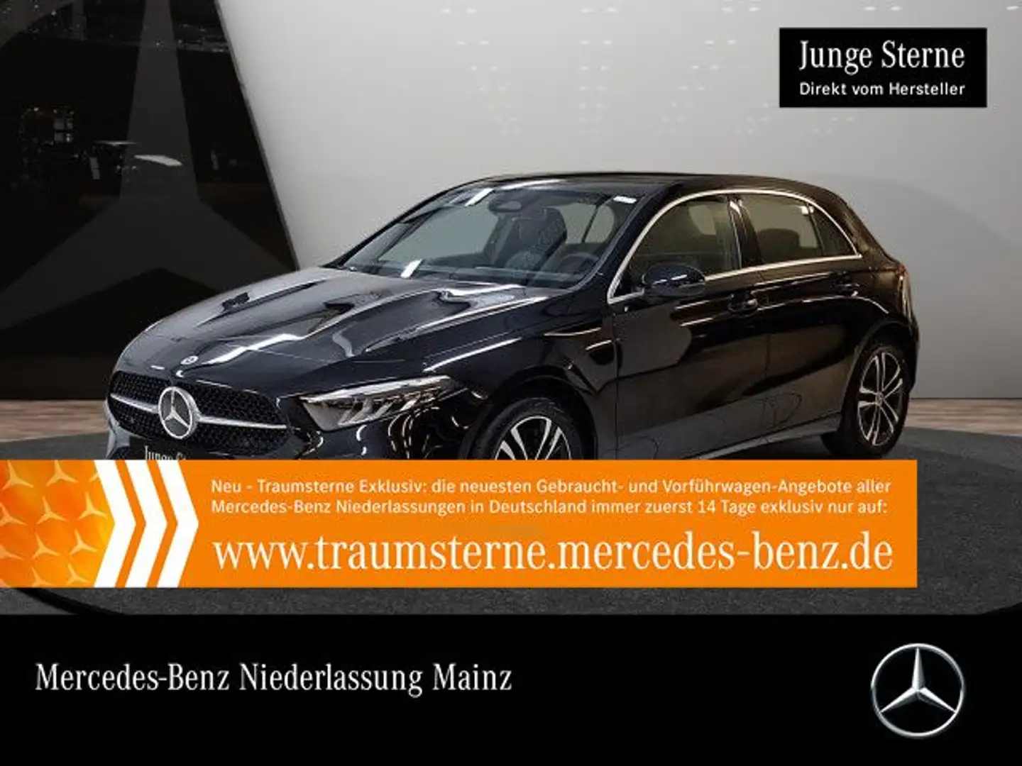 Mercedes-Benz A 180 PROGRESSIVE+LED+KAMERA+7G Zwart - 1