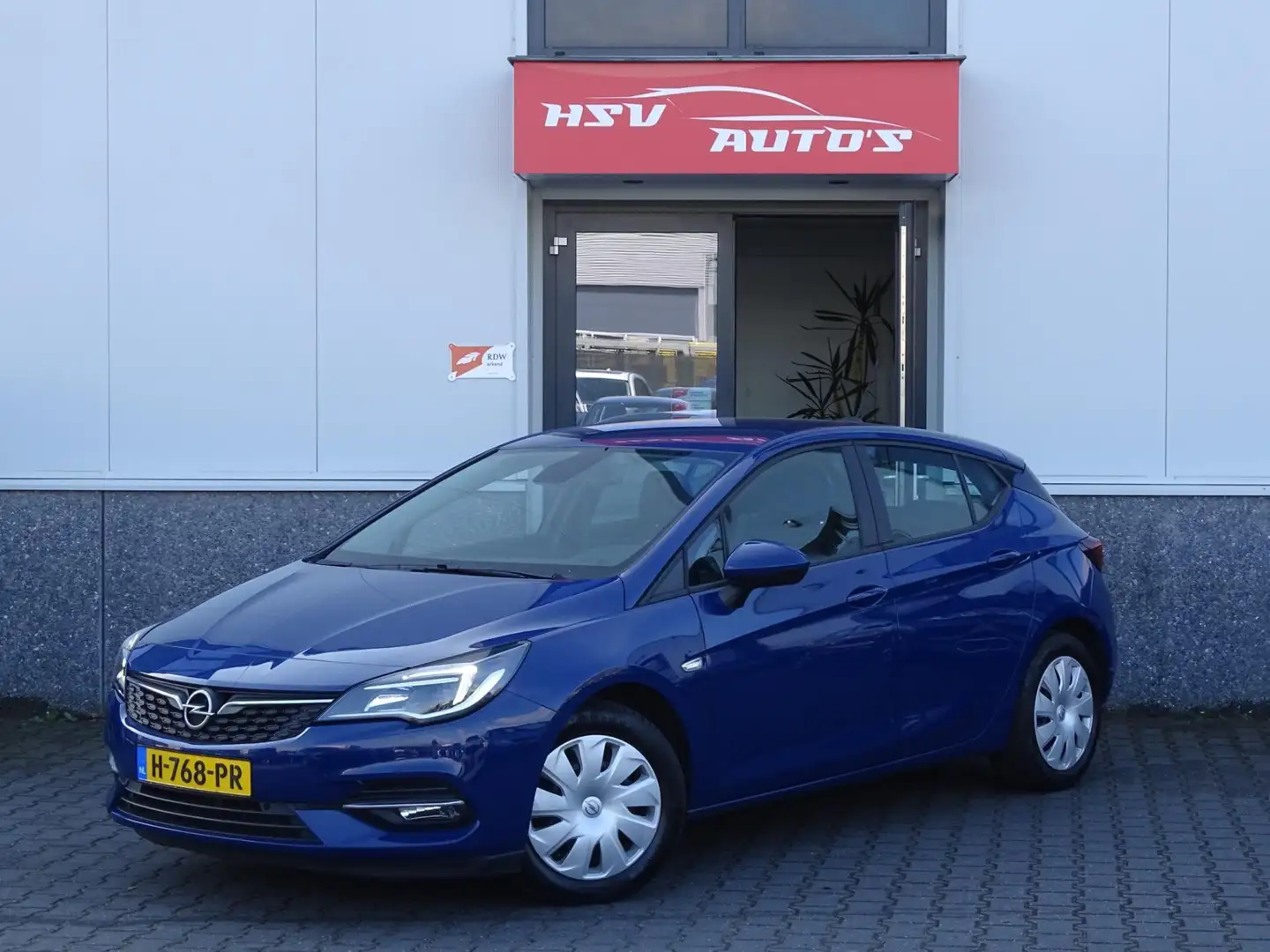 Opel Astra 1.2 Business Edition navi 4-deurs 2e eig org NL Blue - 1