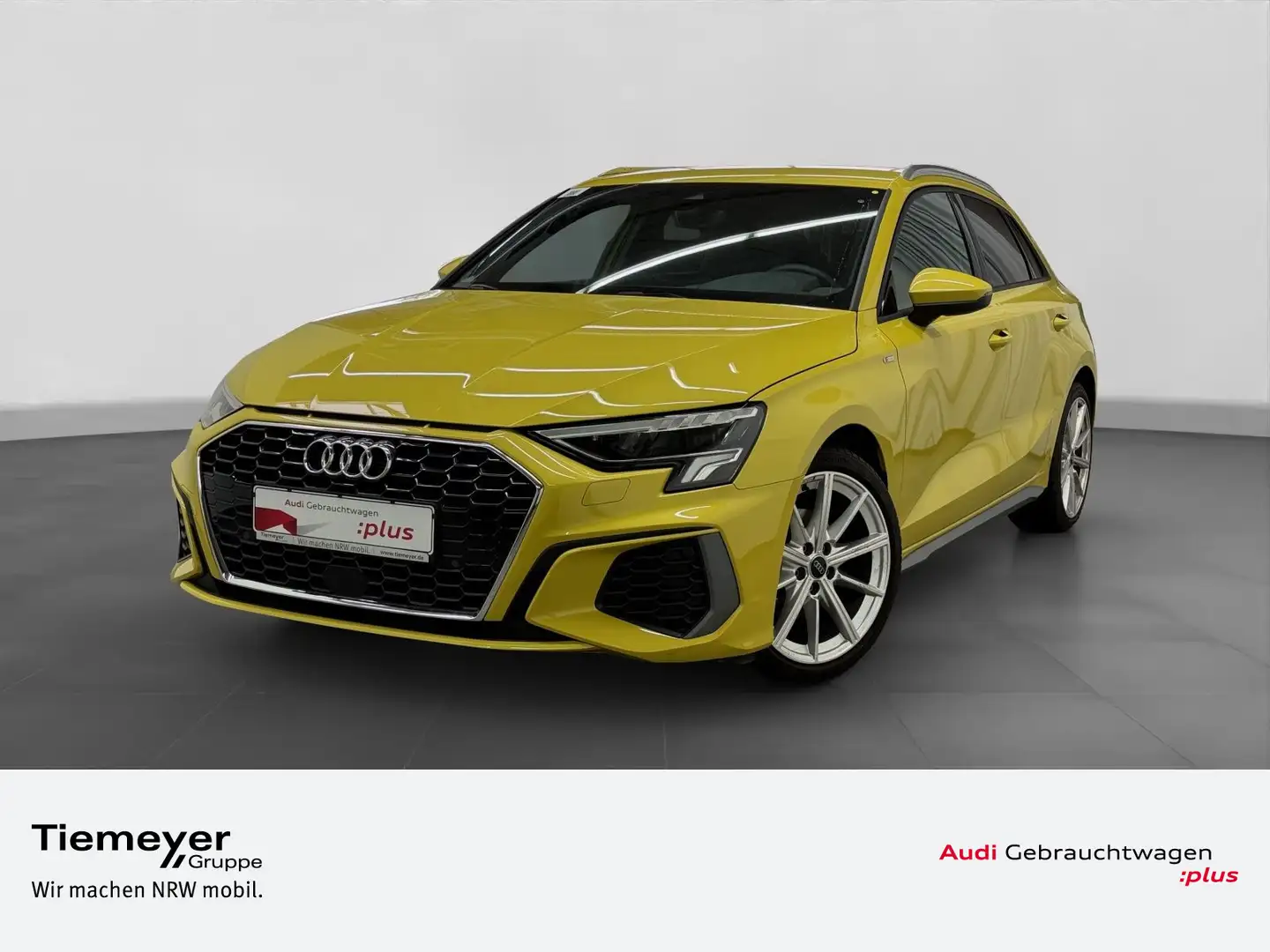 Audi A3 30 TDI 2x SLINE LM18 AHK NAVI+ LED Gelb - 1