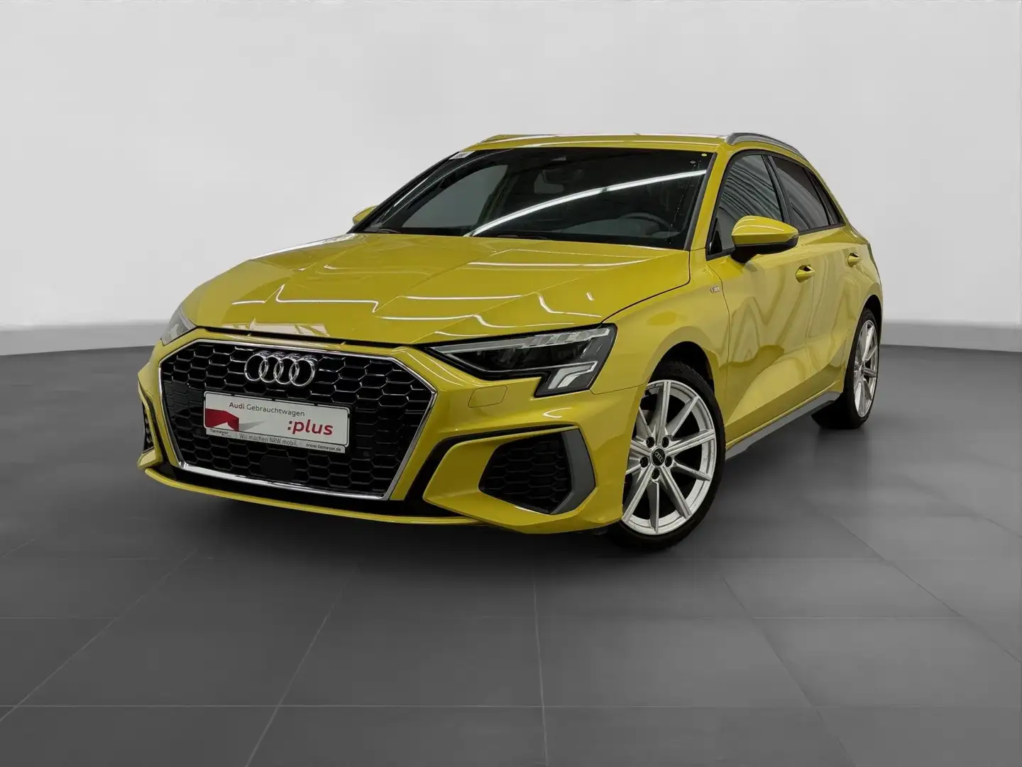 Audi A3 30 TDI 2x SLINE LM18 AHK NAVI+ LED Gelb - 2