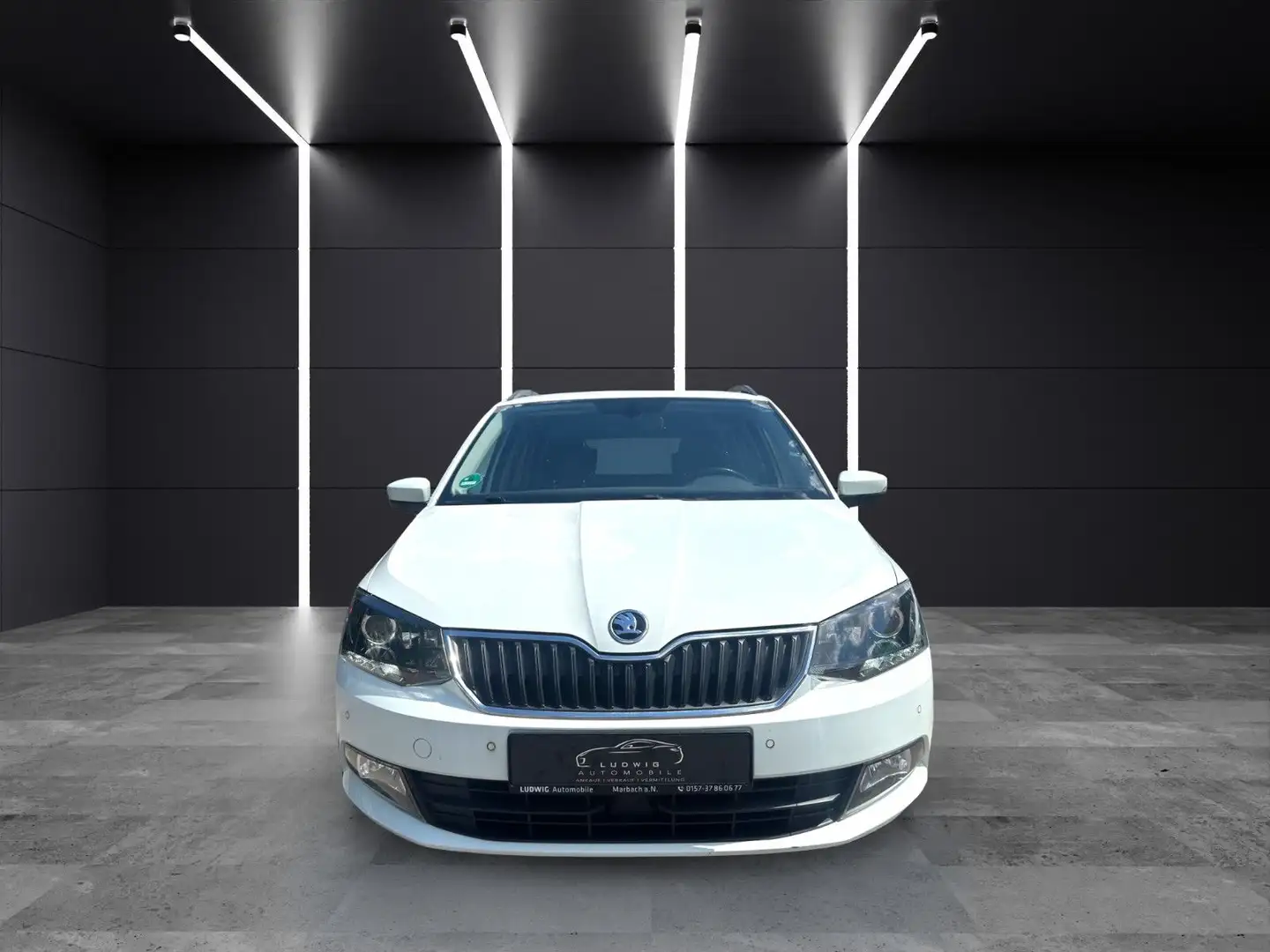 Skoda Fabia Combi Ambition / DSG /   EURO 6/ EXPORT Blanc - 2