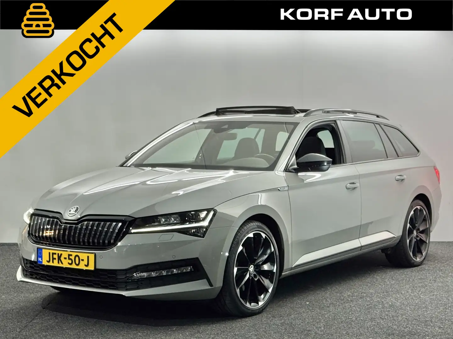 Skoda Superb Combi 1.4 TSI iV Sportline / VERKOCHT Gris - 1