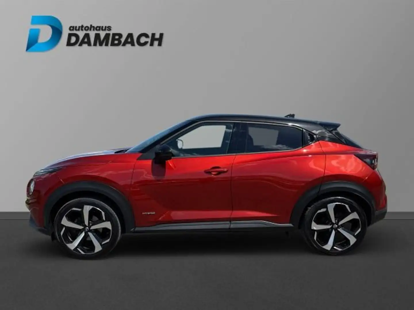 Nissan Juke 1.6 Hybrid Tekna Hybrid Rood - 2