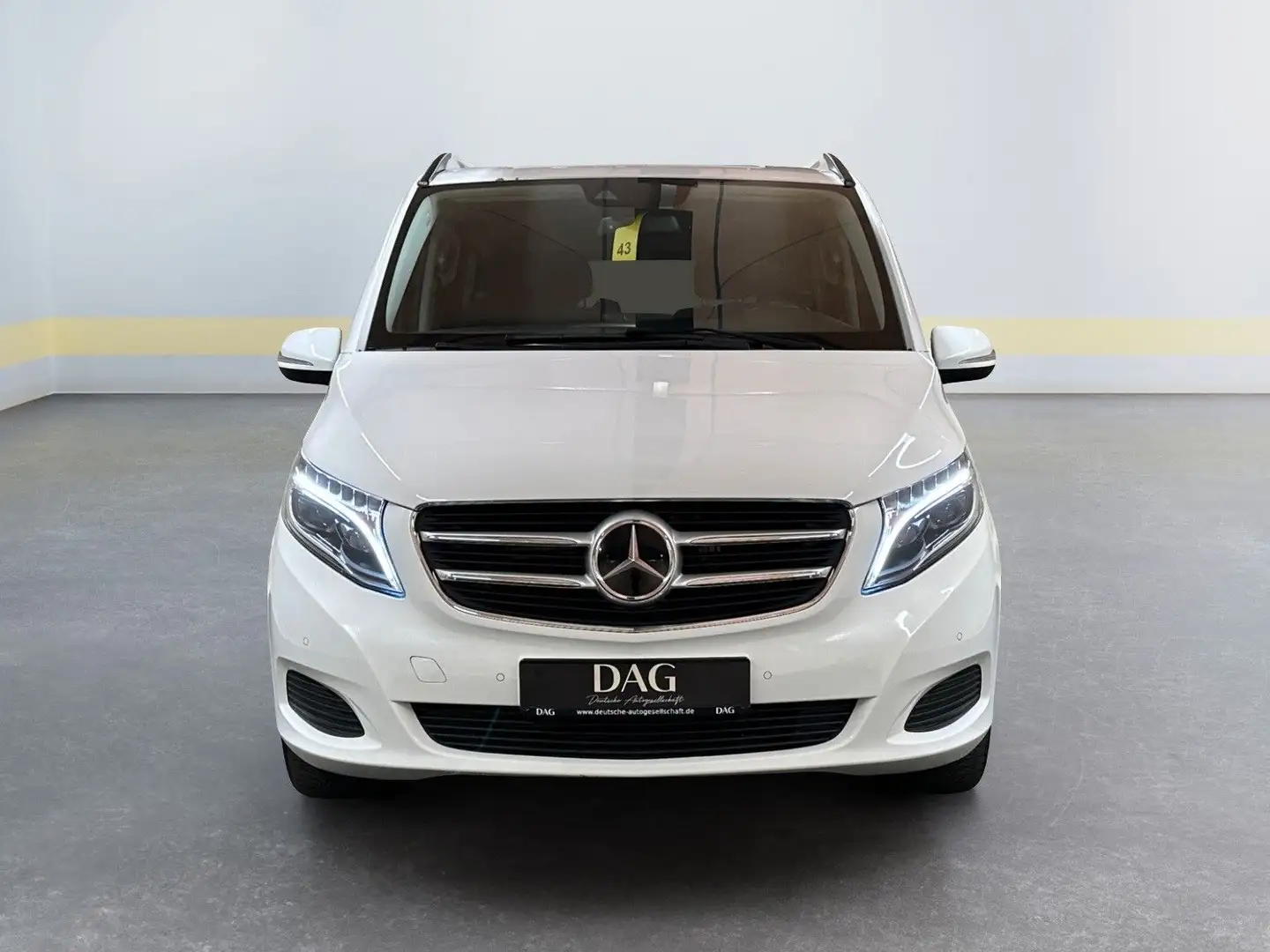 Mercedes-Benz V 250 d lang +LED+AHK+NAVI+TOTW.+ACC+SITZHZ+2.HD Weiß - 2