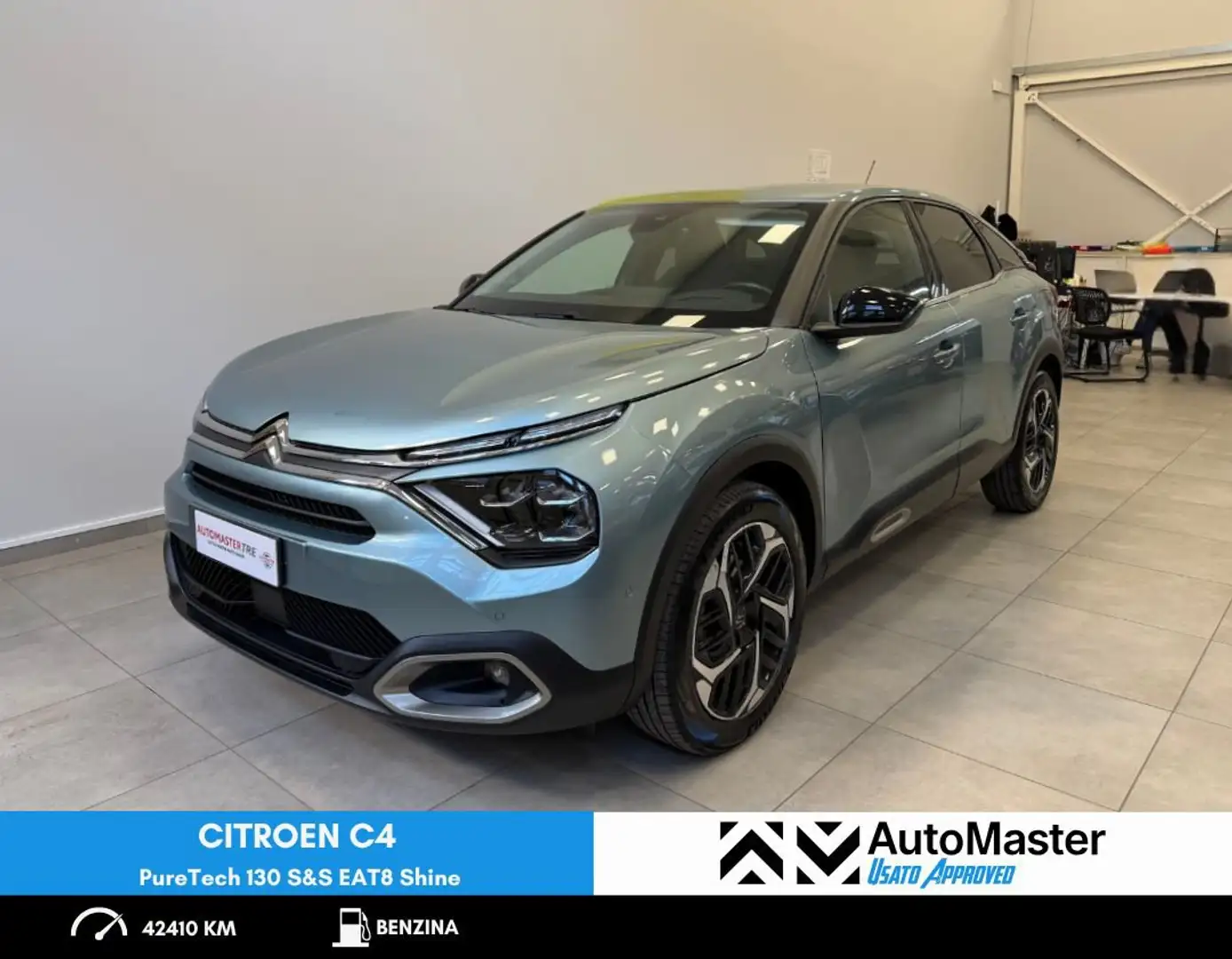 Citroen C4 C4 PureTech 130 S&S EAT8 Shine Blu/Azzurro - 1