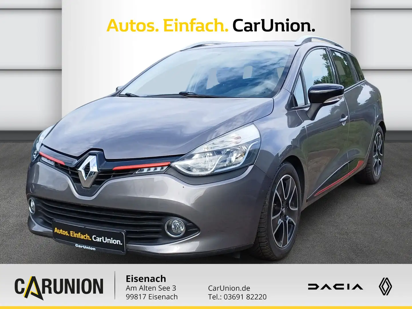 Renault Clio IV Grandtour Dynamique Grau - 1
