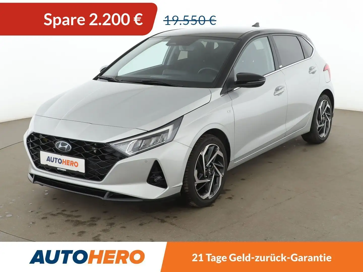 Hyundai i20 1.0 T-GDI Mild-Hybrid Prime*NAVI*LED*TEMPO*CAM Grau - 1