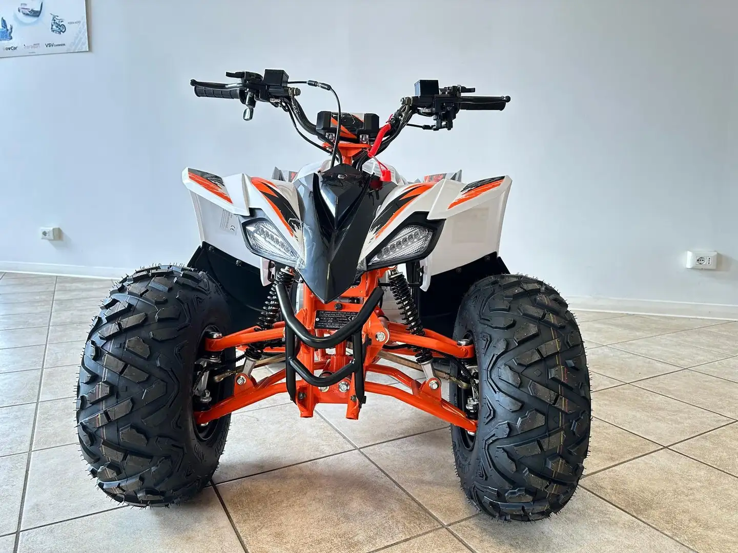 Kayo QUAD PREDATOR AT 110cc RUOTA 8" MAXI Arancione - 2