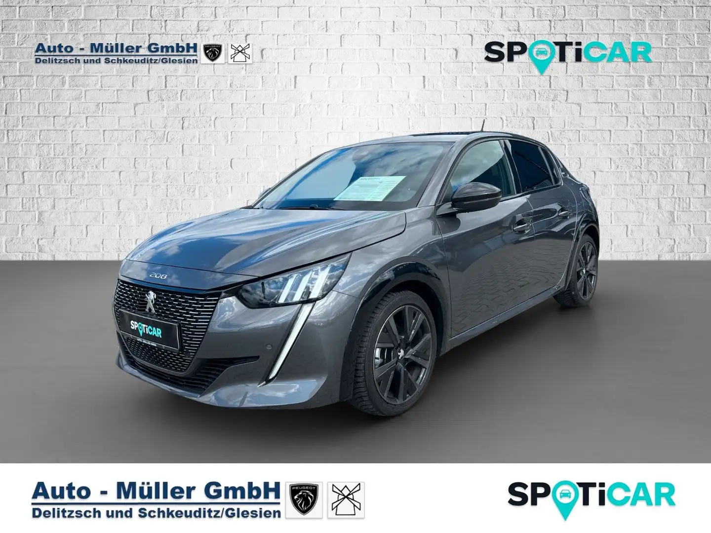 Peugeot 208 130 PureTech EAT8 GT/Navi Grau - 1