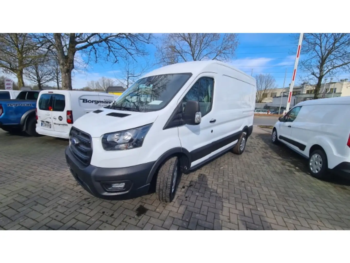 Ford Transit Kasten 350 L2 Trend 2.0, Rfk-PDC v+h-Klima Weiß - 1