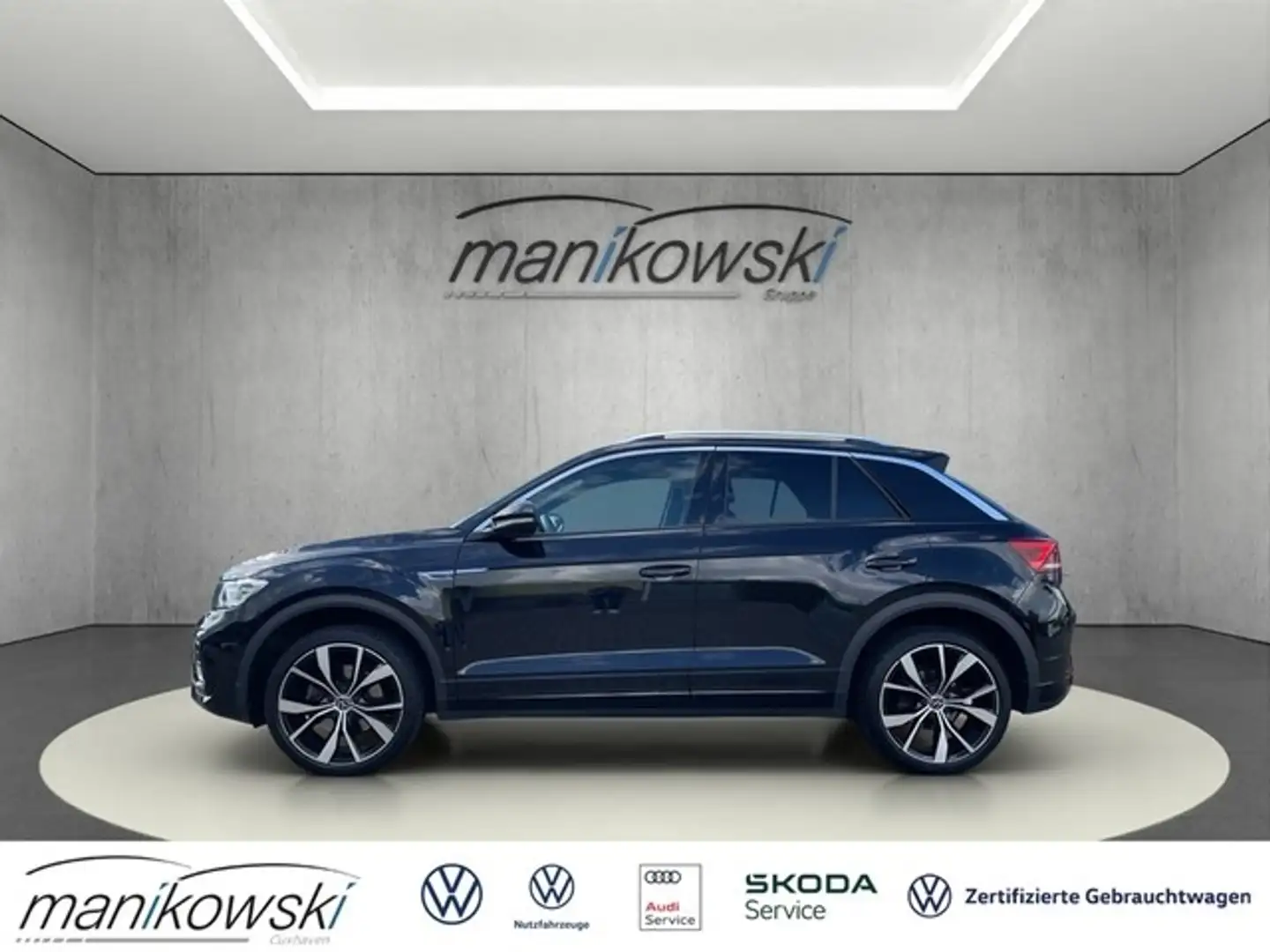 Volkswagen T-Roc 2.0TSI DSG 4Motion *R-Line*Keyless+Navi+BT+AHK+Std Schwarz - 2