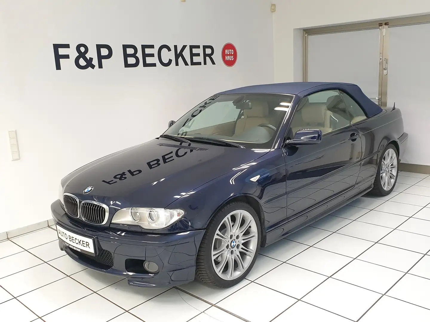 BMW 320 Ci M PAKET 1.HAND SCHECKHEFT ORIGINAL ZUSTAND Blau - 1